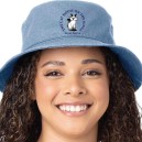 Cat House on the Kings Bucket Hat in Blue